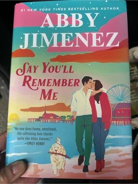 Say You’ll Remember Me 1st Print Book